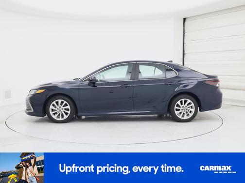 Blue 2021 Toyota Camry LE