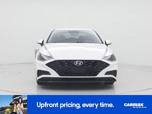 White 2021 Hyundai SONATA SEL