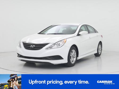 White 2014 Hyundai SONATA GLS