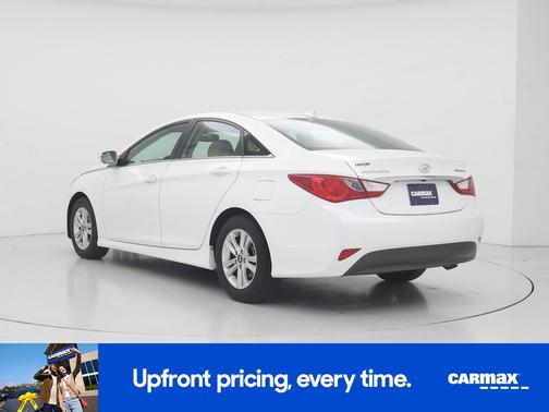 White 2014 Hyundai SONATA GLS