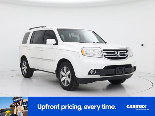 White 2015 Honda Pilot Touring