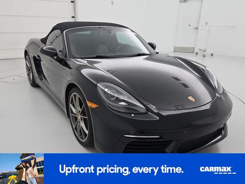 Black 2018 Porsche 718 Boxster