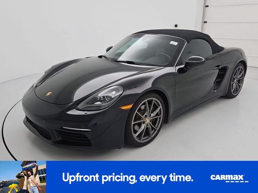 Black 2018 Porsche 718 Boxster