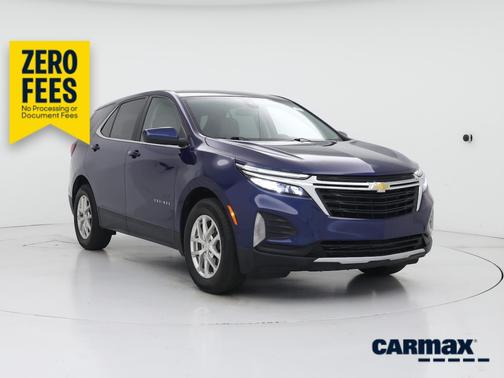 Blue 2022 Chevrolet Equinox LT