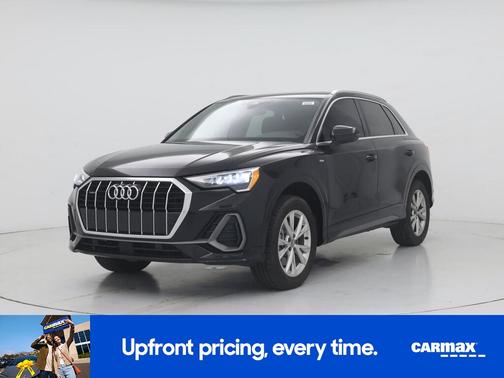 Black 2021 Audi Q3 S-Line Premium
