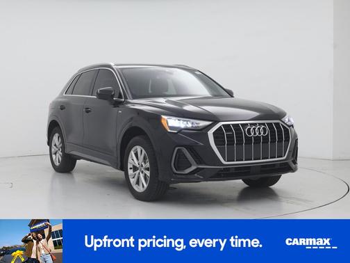 Black 2021 Audi Q3 S-Line Premium