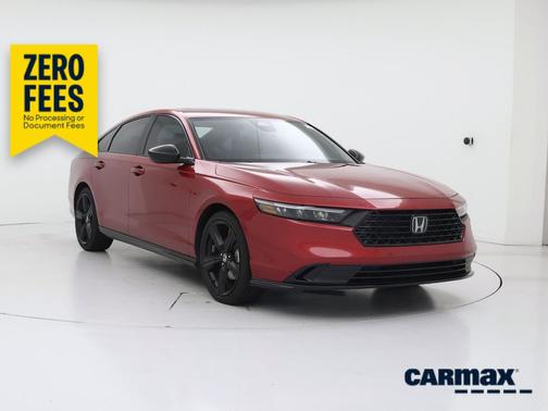 Red 2023 Honda Accord Hybrid Sport-L