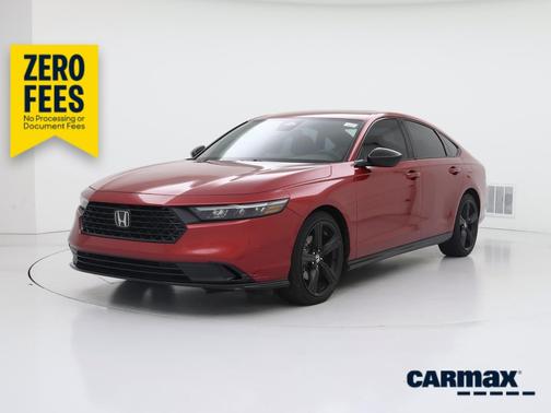 Red 2023 Honda Accord Hybrid Sport-L