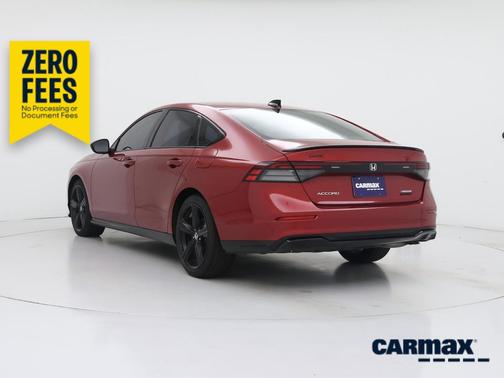 Red 2023 Honda Accord Hybrid Sport-L