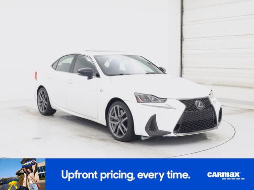 White 2019 Lexus IS 300 F-Sport