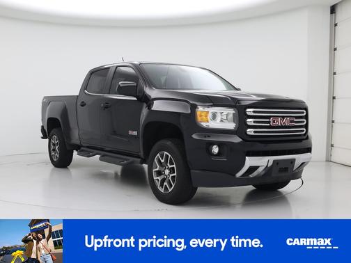 Black 2016 GMC Canyon SLE