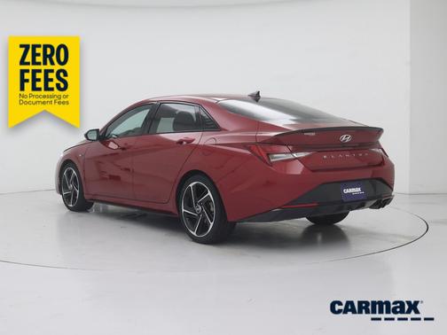 Red 2023 Hyundai ELANTRA N Line