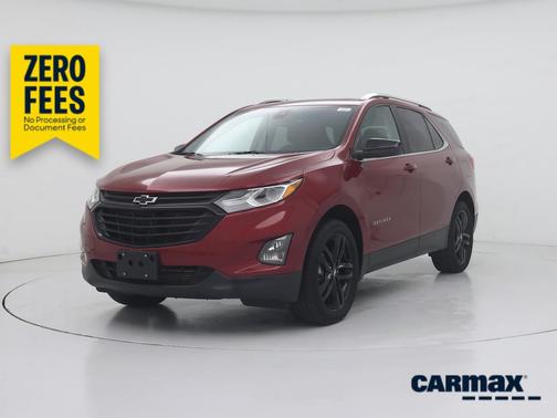 Red 2021 Chevrolet Equinox LT
