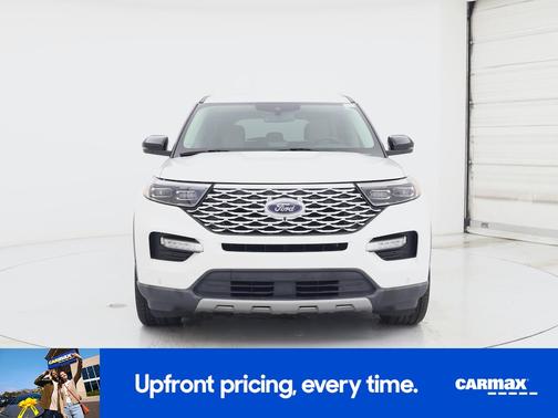 White 2020 Ford Explorer Platinum