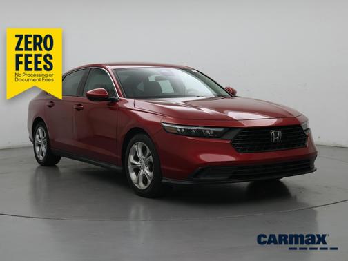 Red 2023 Honda Accord LX
