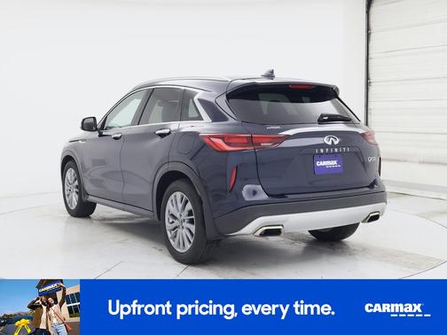 Blue 2023 INFINITI QX50 Luxe