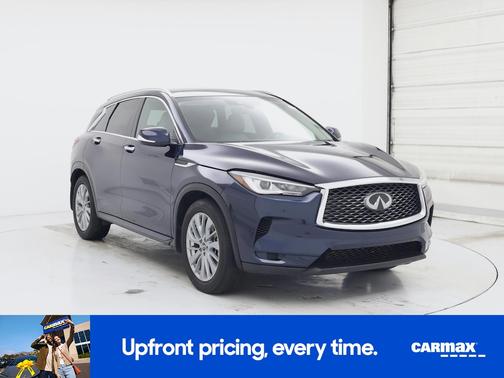 Blue 2023 INFINITI QX50 Luxe