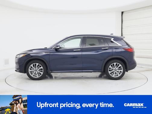 Blue 2023 INFINITI QX50 Luxe