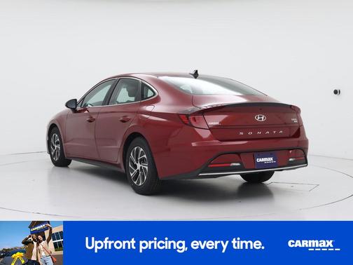 Red 2023 Hyundai SONATA Hybrid Blue