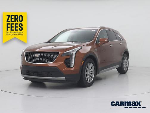 Orange 2021 Cadillac XT4 Premium Luxury