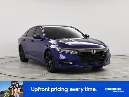Blue 2018 Honda Accord Sport