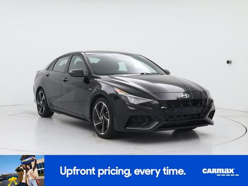 Black 2022 Hyundai ELANTRA N Line