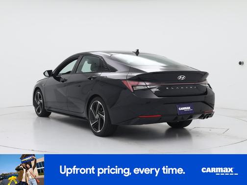 Black 2022 Hyundai ELANTRA N Line