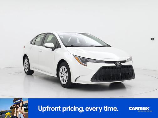 White 2021 Toyota Corolla LE