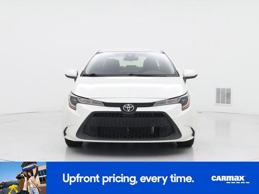 White 2021 Toyota Corolla LE