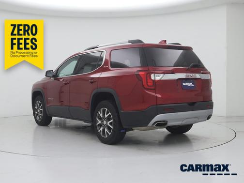 Red 2023 GMC Acadia SLE
