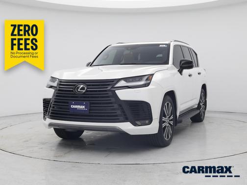 White 2023 Lexus LX 600 Luxury