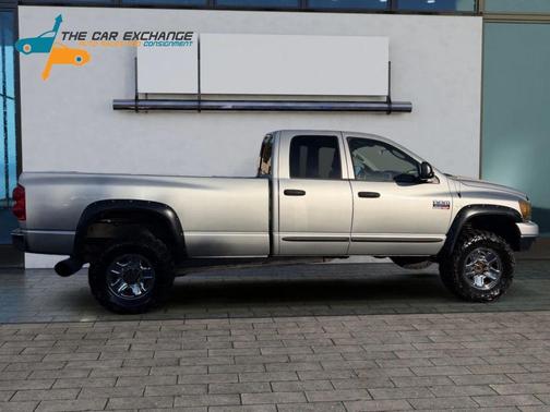 Bright Silver Metallic Clearcoat 2007 Dodge Ram 2500 SLT Quad Cab