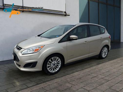 White Gold Metallic 2018 Ford C-Max Hybrid SE