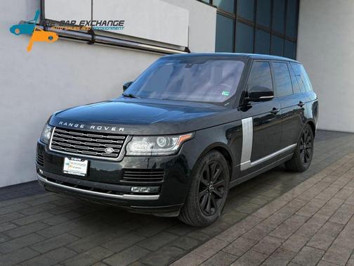 Black 2016 Land Rover Range Rover 3.0L Supercharged HSE