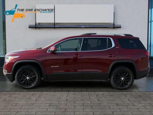 Red 2018 GMC Acadia SLT-1