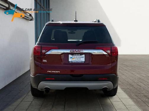 Red 2018 GMC Acadia SLT-1