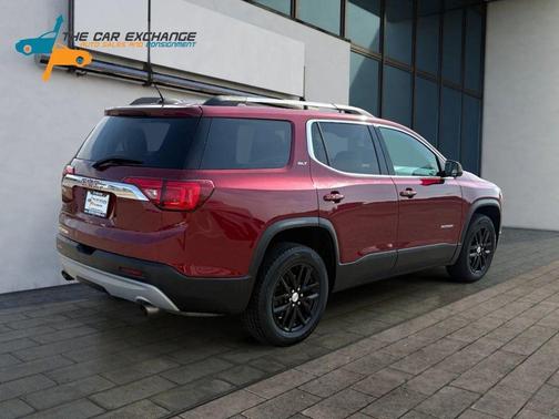Red 2018 GMC Acadia SLT-1