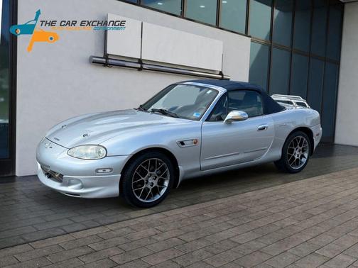 Sunlight Silver Metallic 2004 Mazda MX-5 Miata Cloth