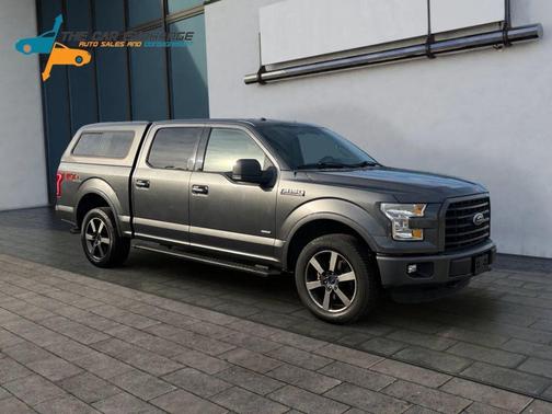 Gray 2016 Ford F-150 XLT