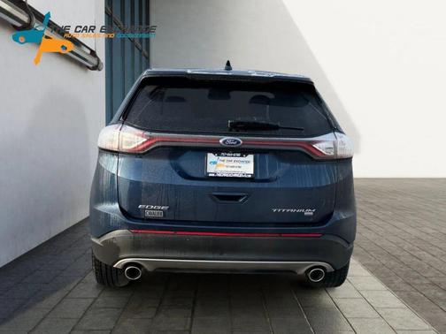 Blue Jeans Metallic 2017 Ford Edge Titanium