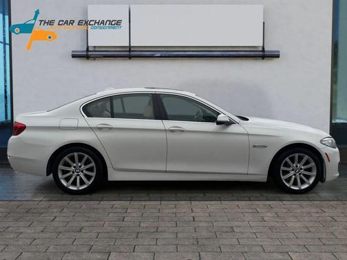 White 2015 BMW 535 535i Sedan 4D