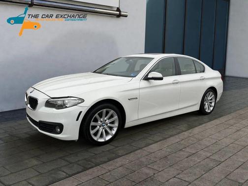 White 2015 BMW 535 535i Sedan 4D