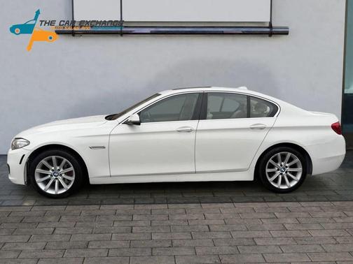 White 2015 BMW 535 535i Sedan 4D