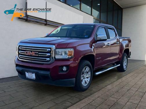 Red 2017 GMC Canyon SLE