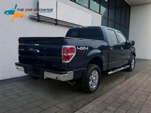 Blue 2013 Ford F-150 XLT