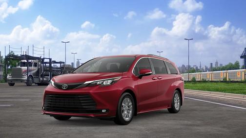 Ruby Flare Pearl 2026 Toyota Sienna XLE