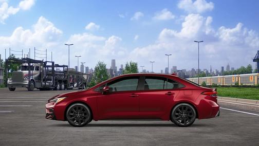 Red 2026 Toyota Corolla XSE