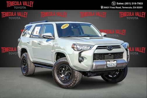 Lunar Rock 2022 Toyota 4Runner TRD Off Road Premium