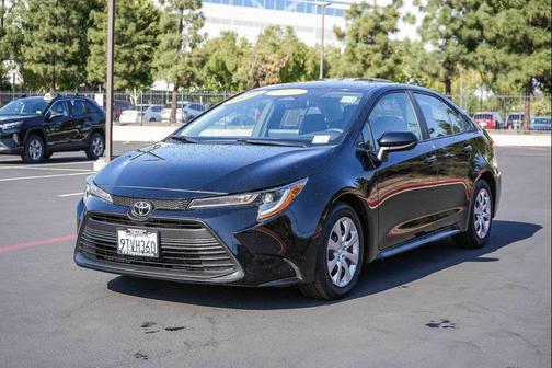 Black 2025 Toyota Corolla LE