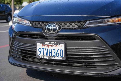 Black 2025 Toyota Corolla LE